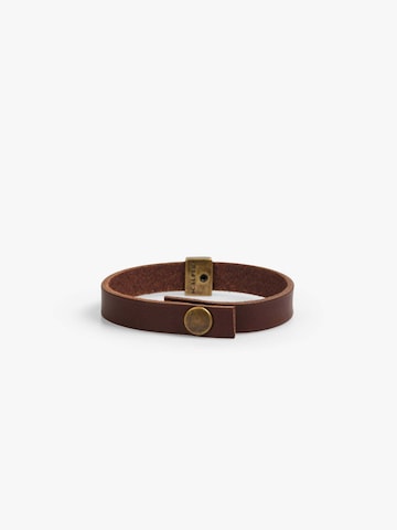 Scalpers Βραχιόλι 'Prince Bracelet' σε καφέ