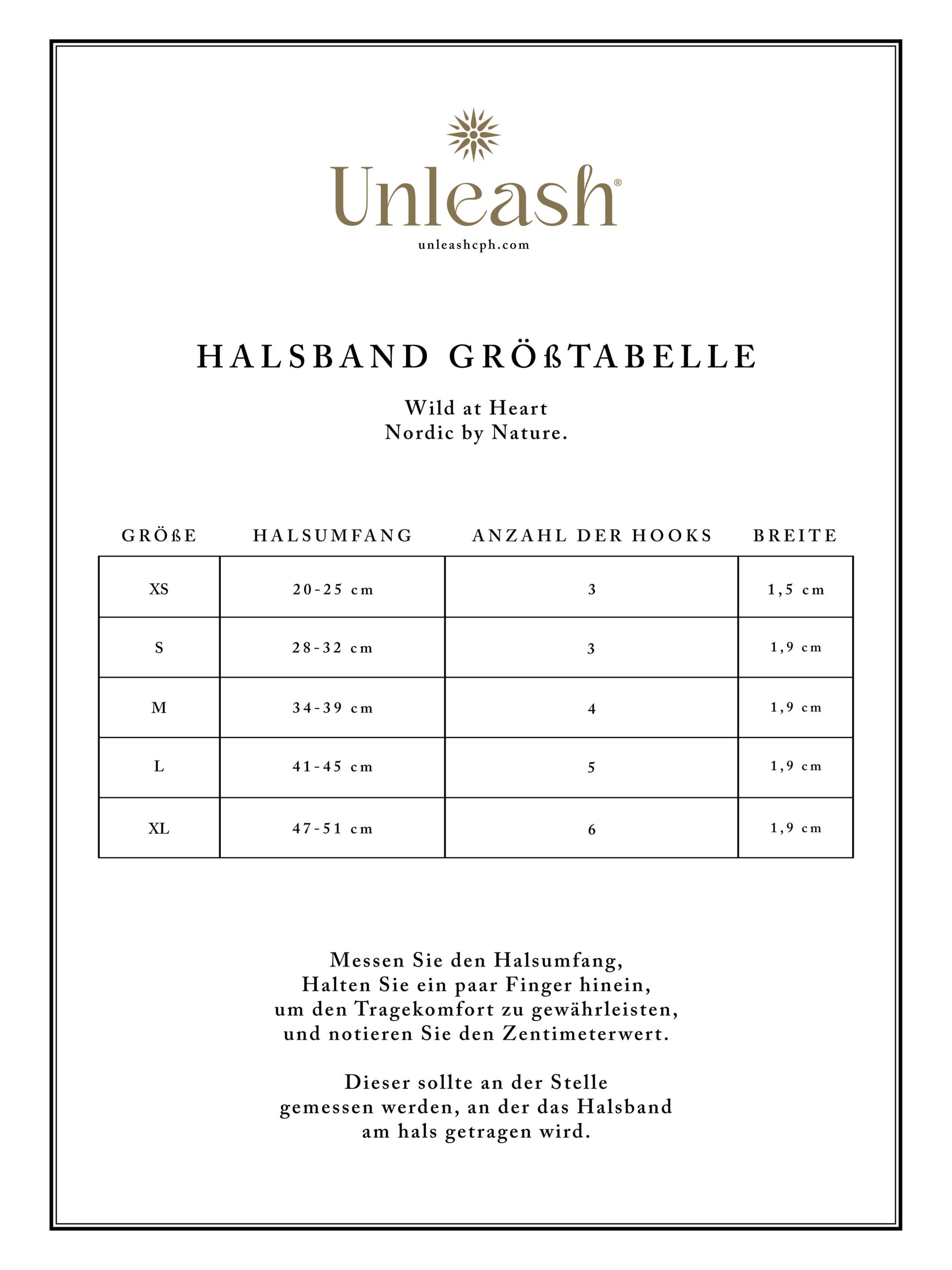 Unleash Cph Halsband in Brown