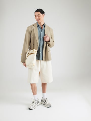 SELECTED Средняя посадка Рубашка 'SLHCLAY' в Зеленый