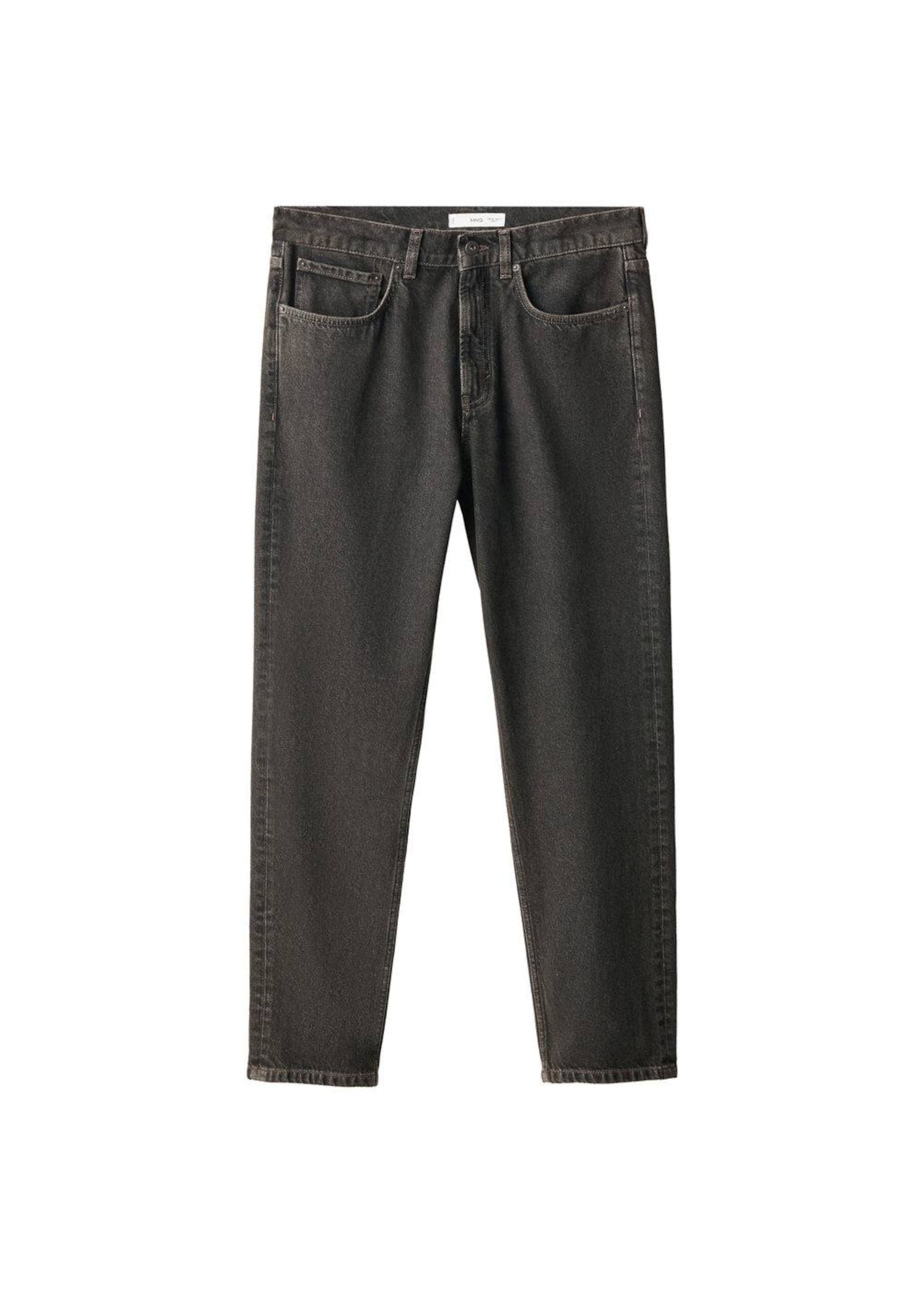 MANGO MAN Tapered Jeans 'Lori' in Braun: Vorderseite