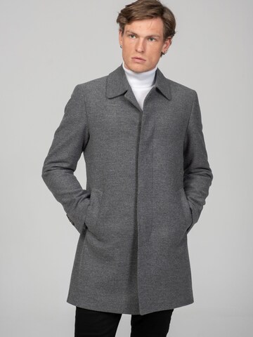 Manteau d’hiver Ron Tomson en gris : devant
