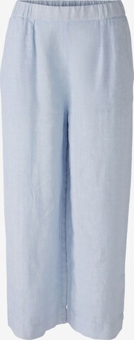 OUI Loose fit Pleat-Front Pants in Blue: front