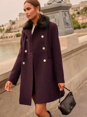 Manteau mi-saison love & roses en rouge : devant