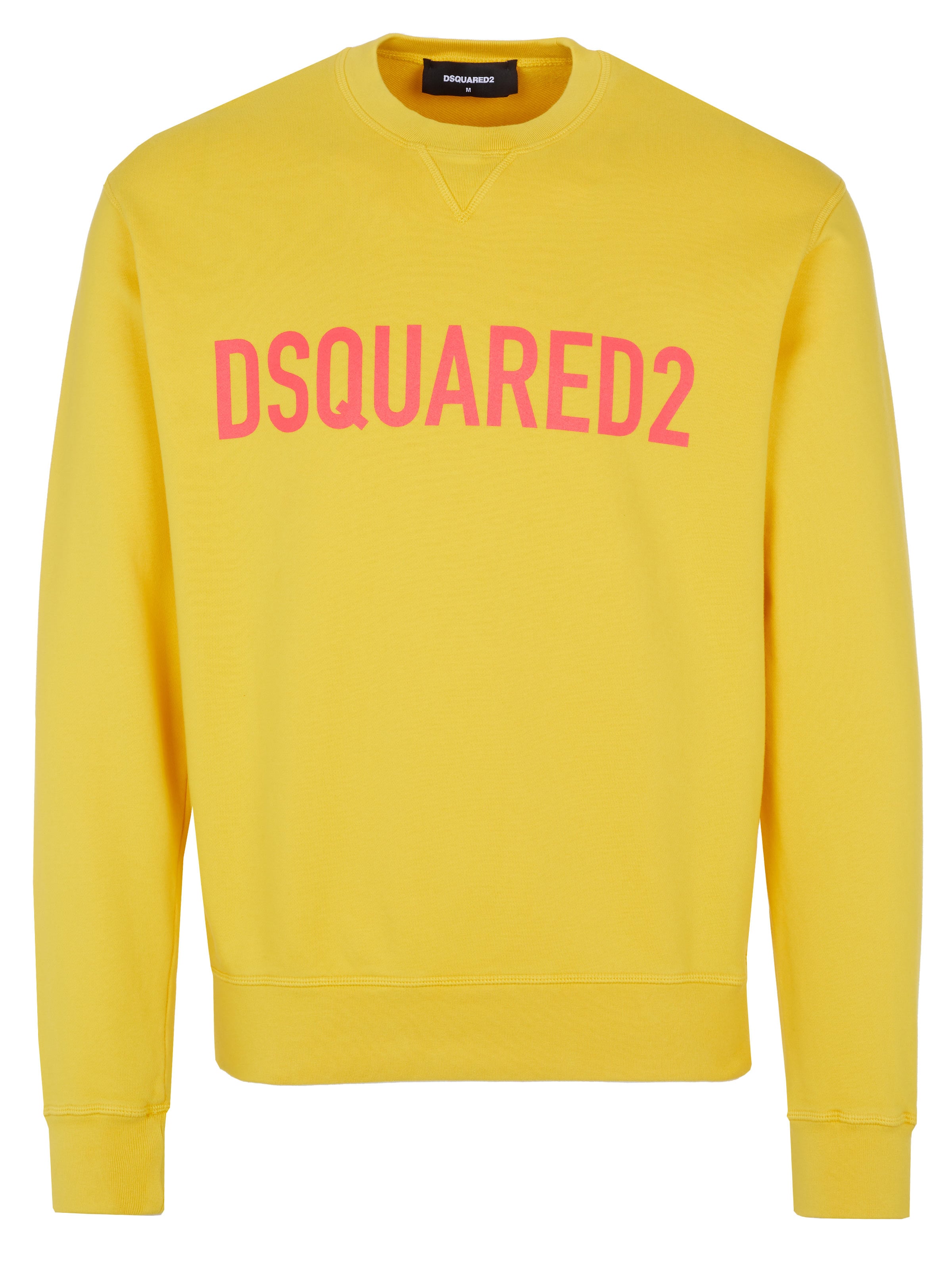 DS2 Sweatshirt 'Dsquared2 Pullover' in Yellow: front