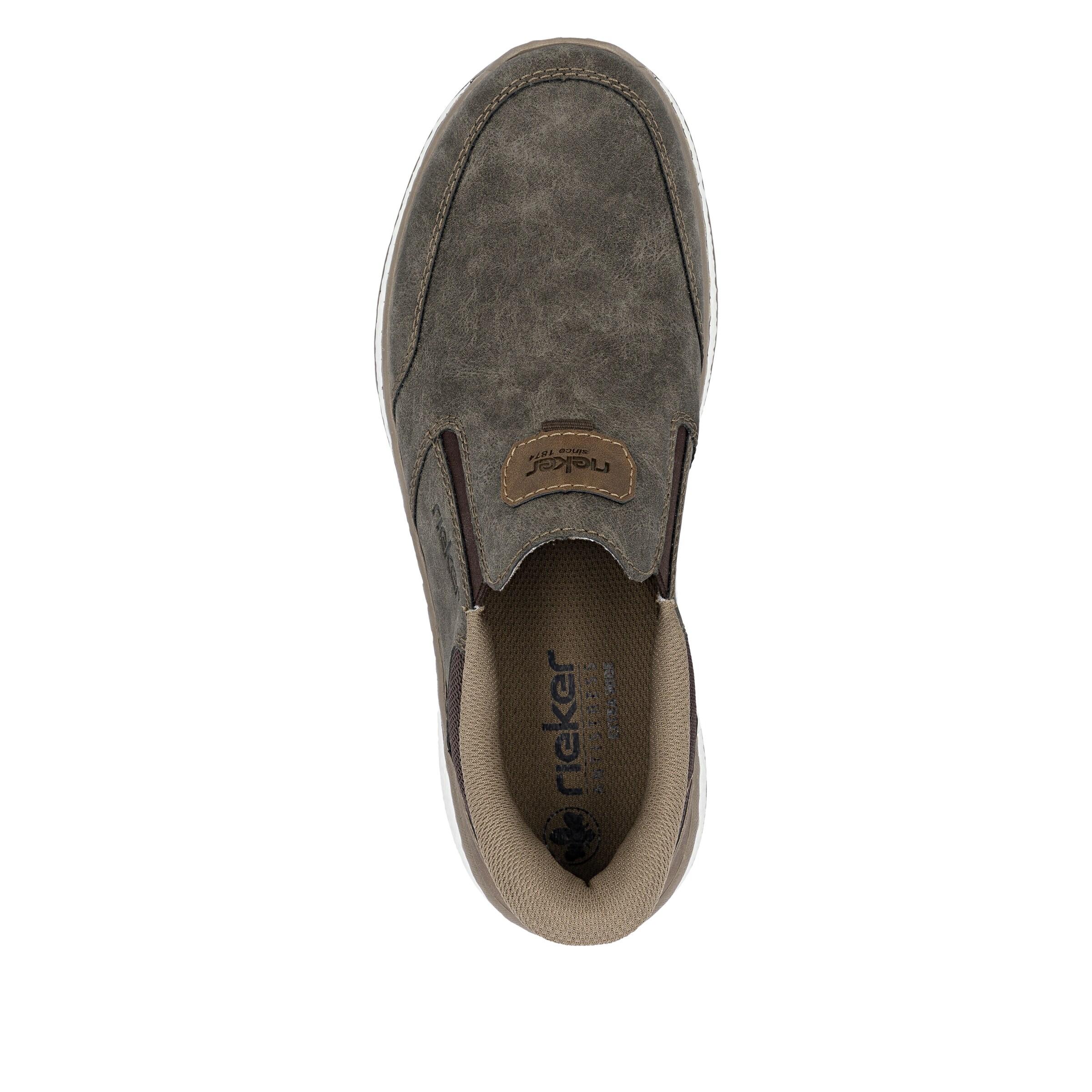 Slip on Rieker en marron