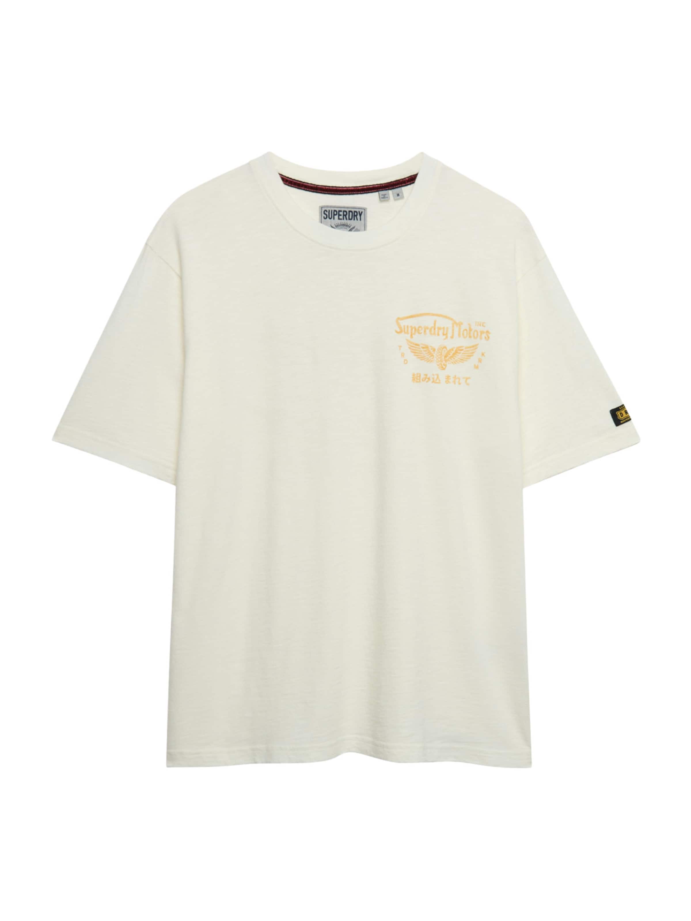 Superdry & CoMajica 'HERITAGE BIKER' - bijela boja: prednji dio