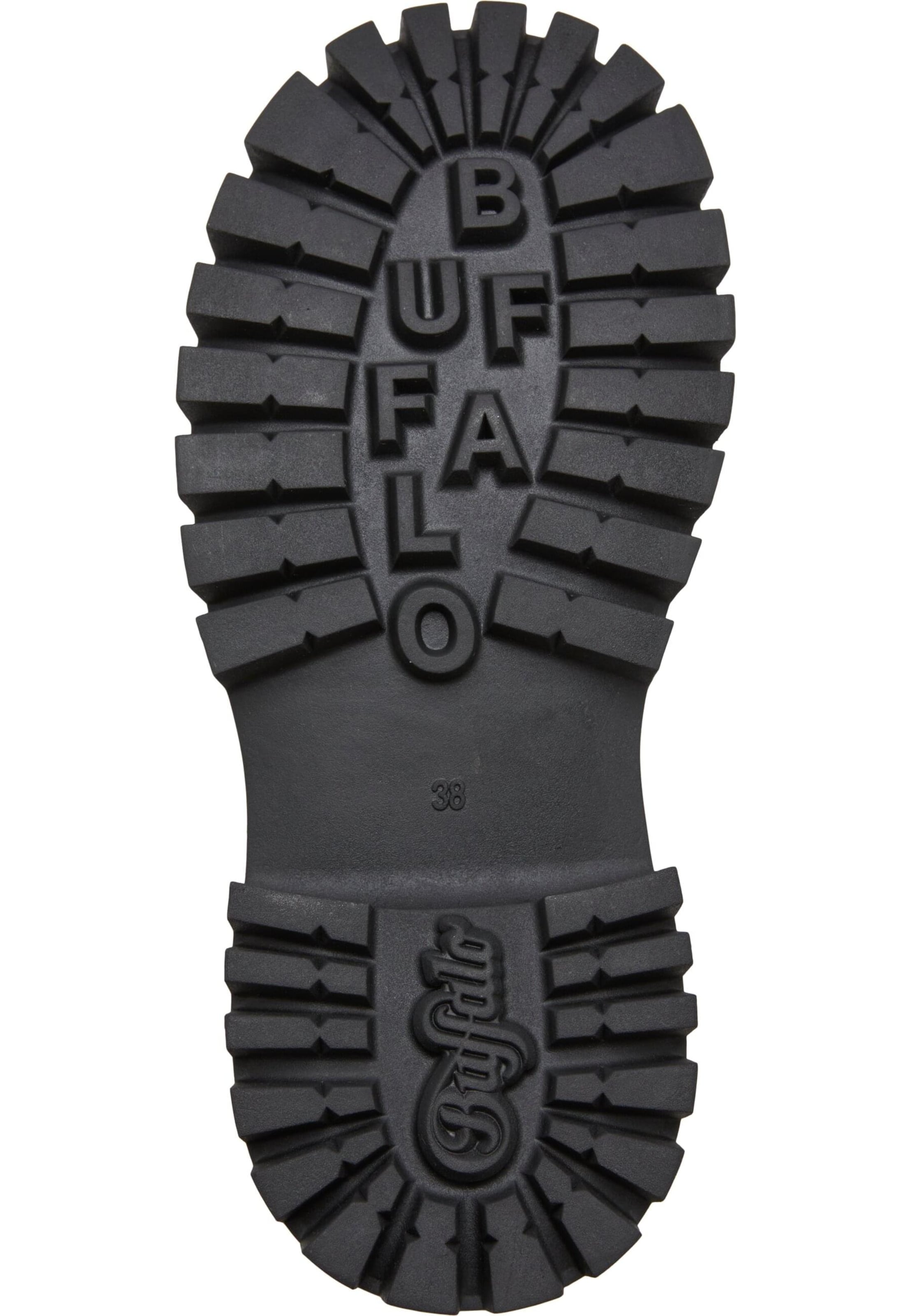 juoda BUFFALO Suvarstomieji kulkšnis dengiantys batai 'Zanos'