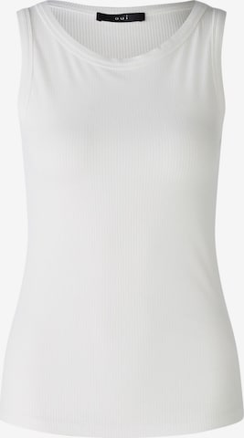 OUI Top 'FILIZ' in White: front