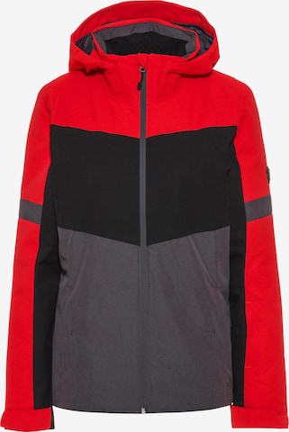 ZIENER Athletic Jacket 'Peuta' in Grey: front