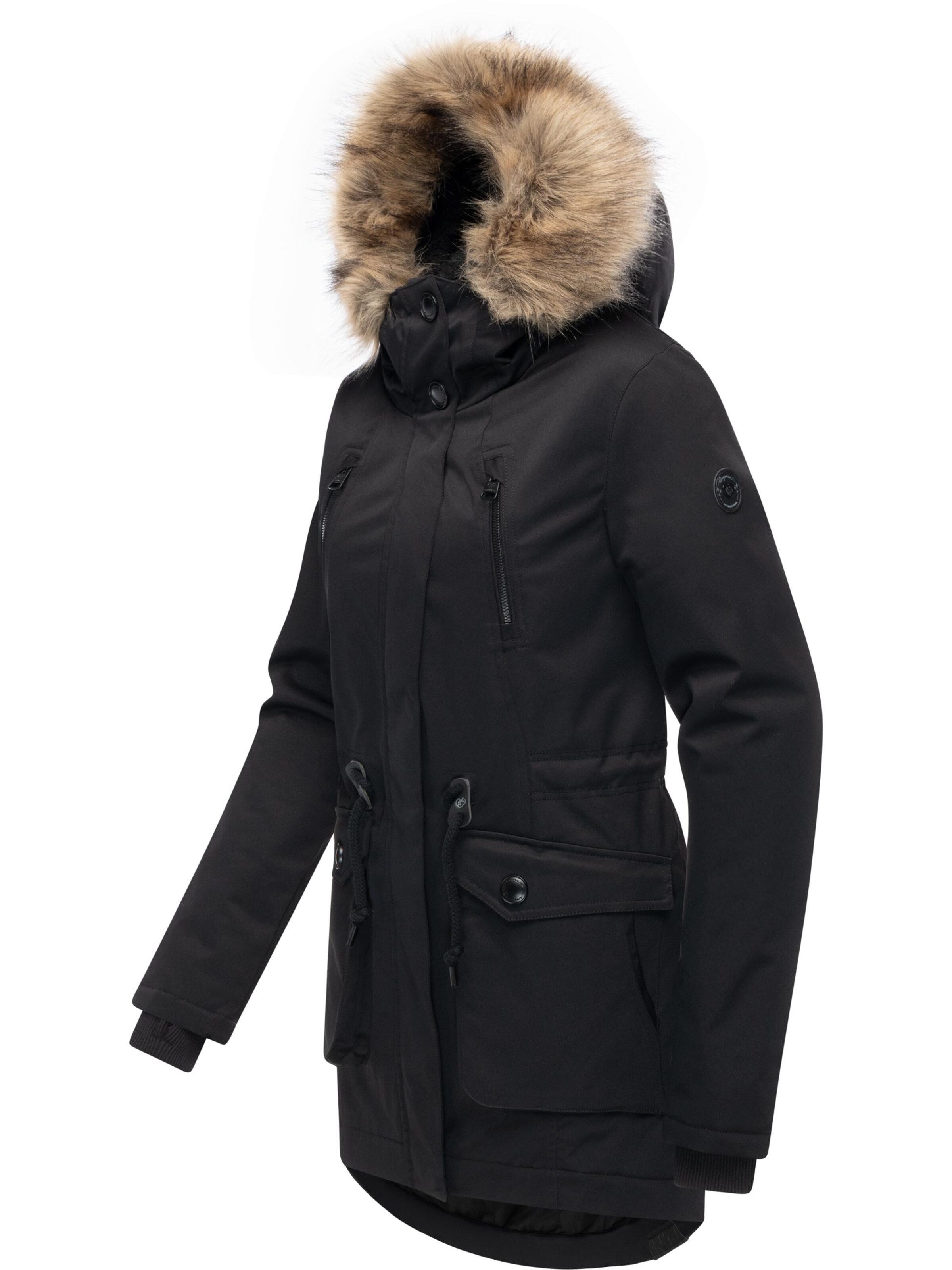 Parka invernale 'Ellsa B' di Ragwear in nero