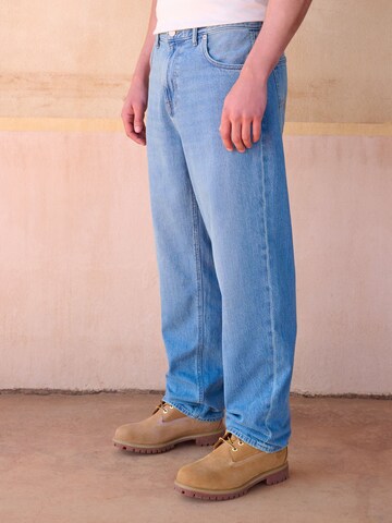 Loosefit Jean Next en bleu : devant