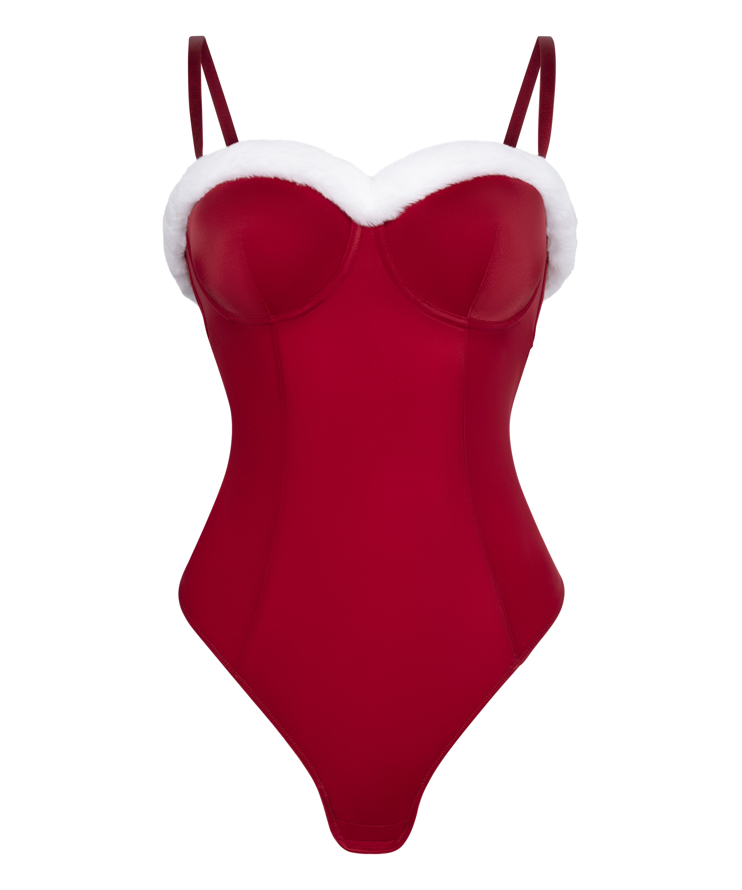 Hunkemöller Body 'Jovie' in Rood: voorkant