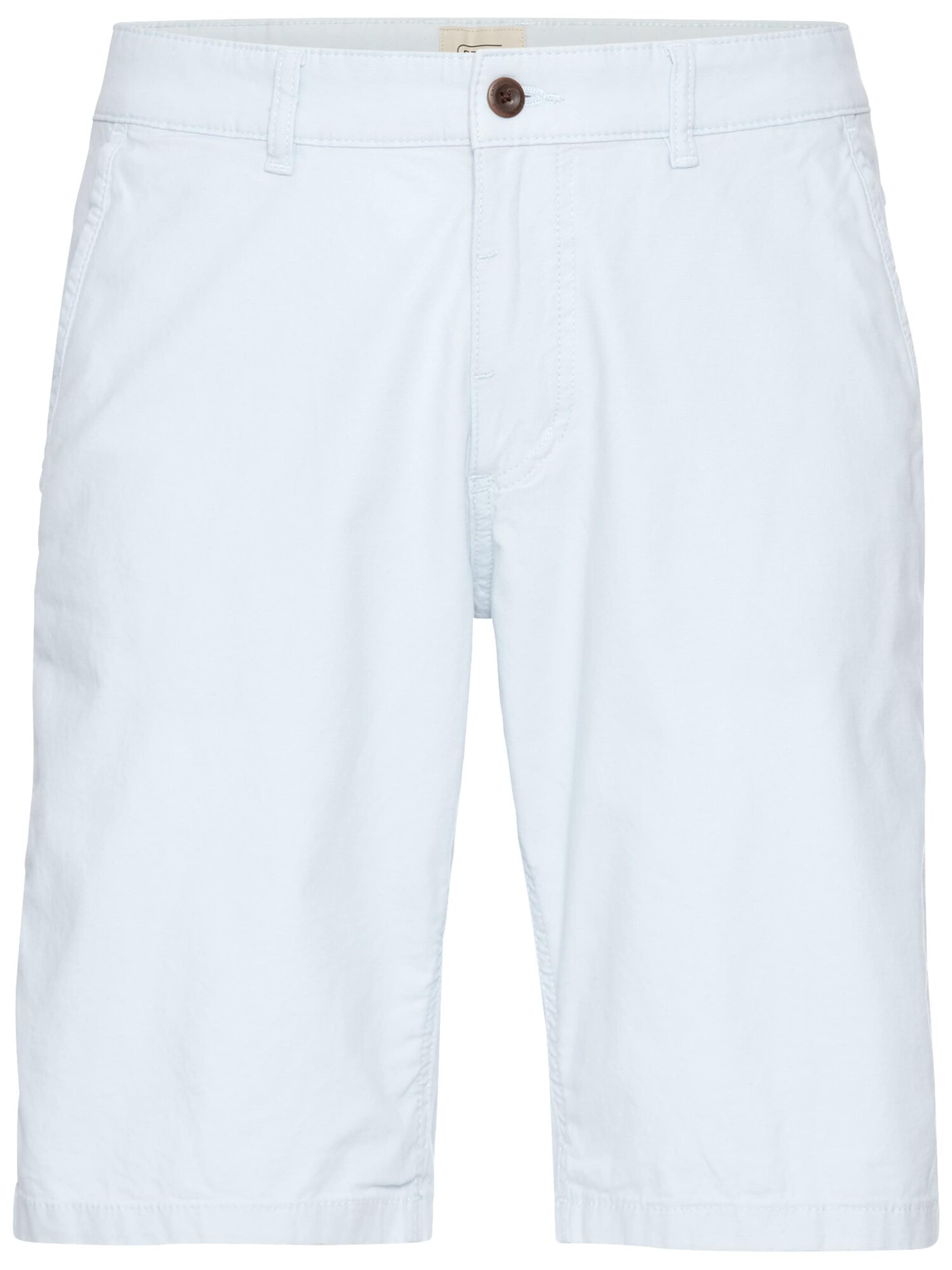 CAMEL ACTIVE Chinoshorts aus Baumwolle mit Stretch in Blau: Vorderseite