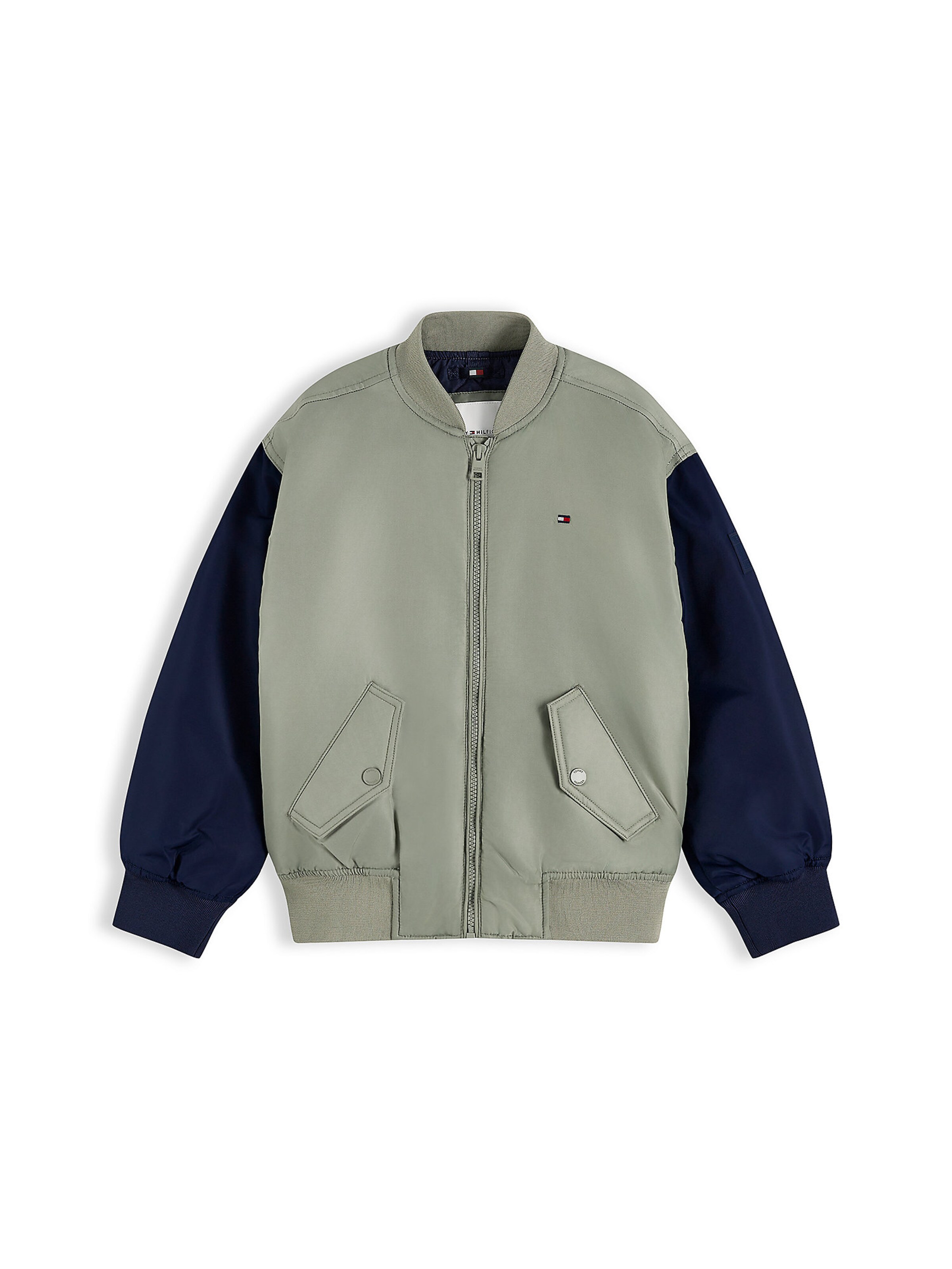 TOMMY HILFIGER Jacke in Grün: Vorderseite