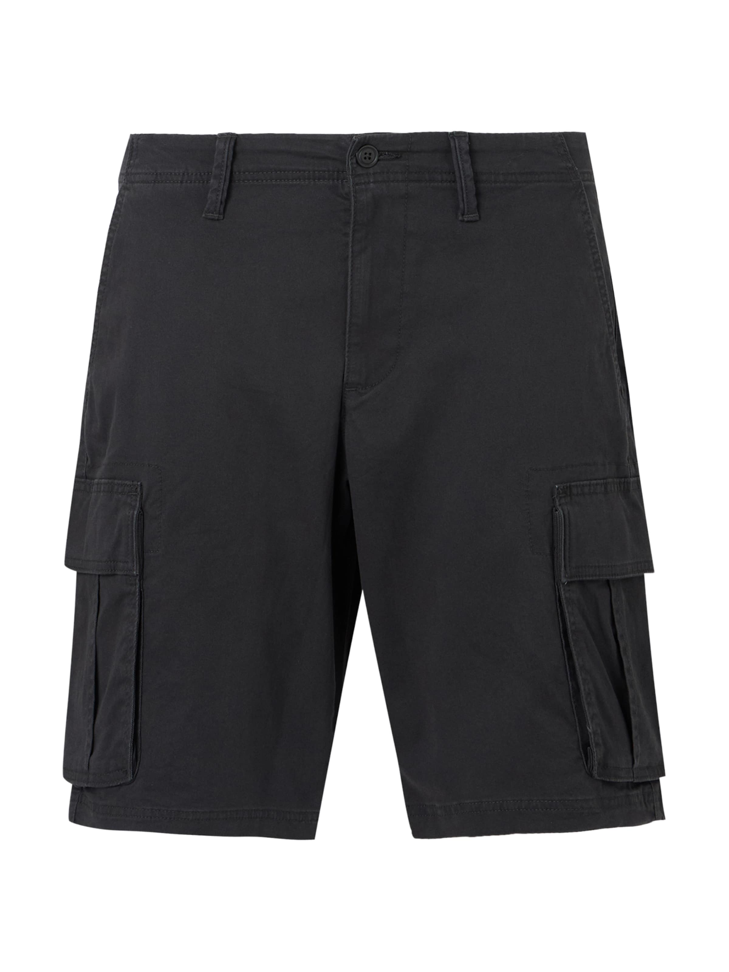 Regular Pantaloni cu buzunare de la GAP pe negru: față