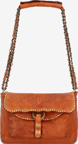 Campomaggi Shoulder Bag in Brown: front