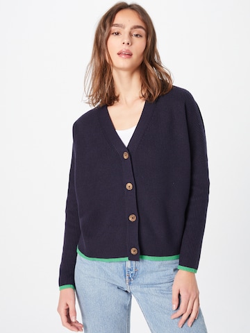 Cardigan s.Oliver en bleu : devant