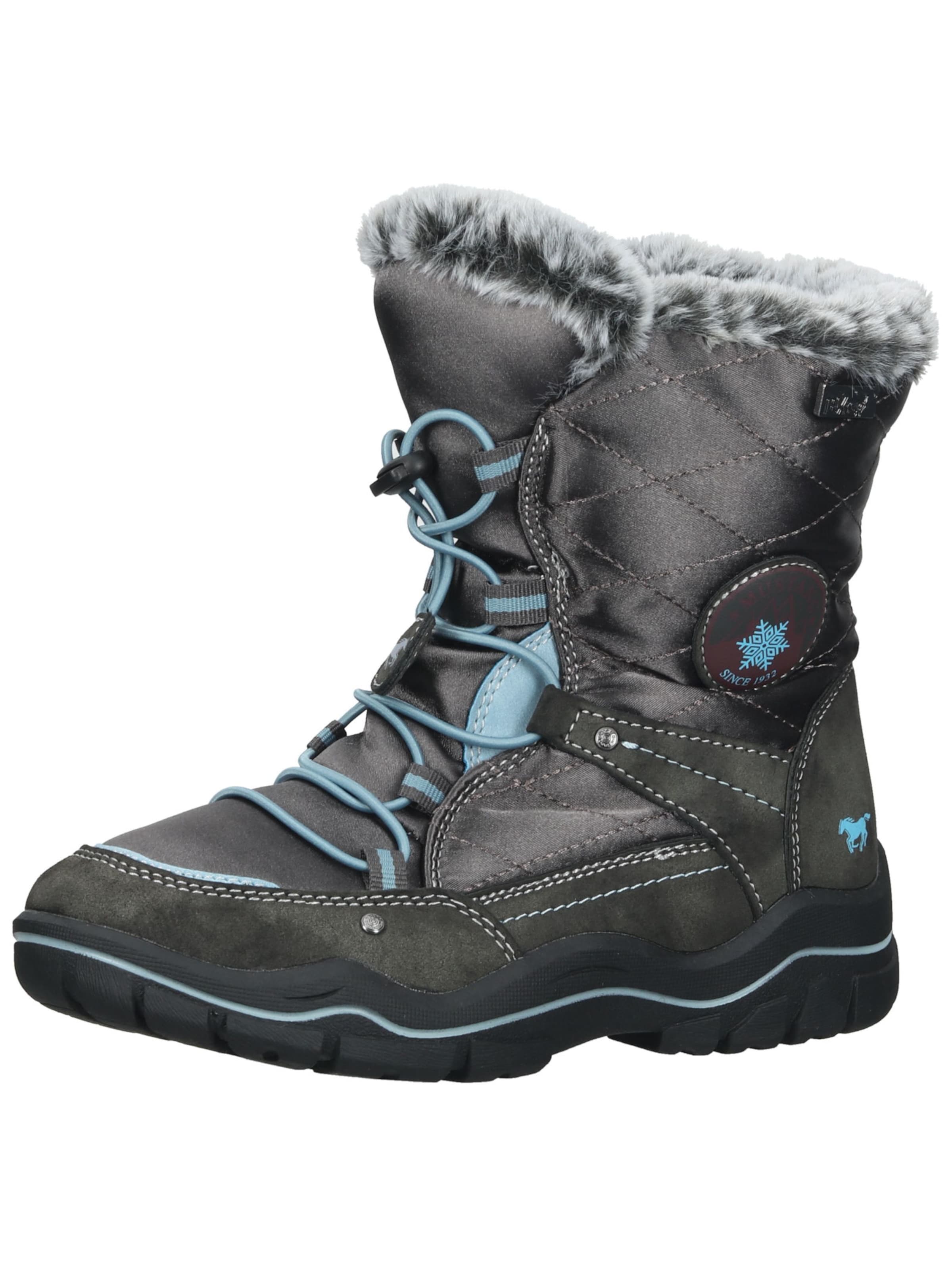 MUSTANG Snow boots in Grey: front