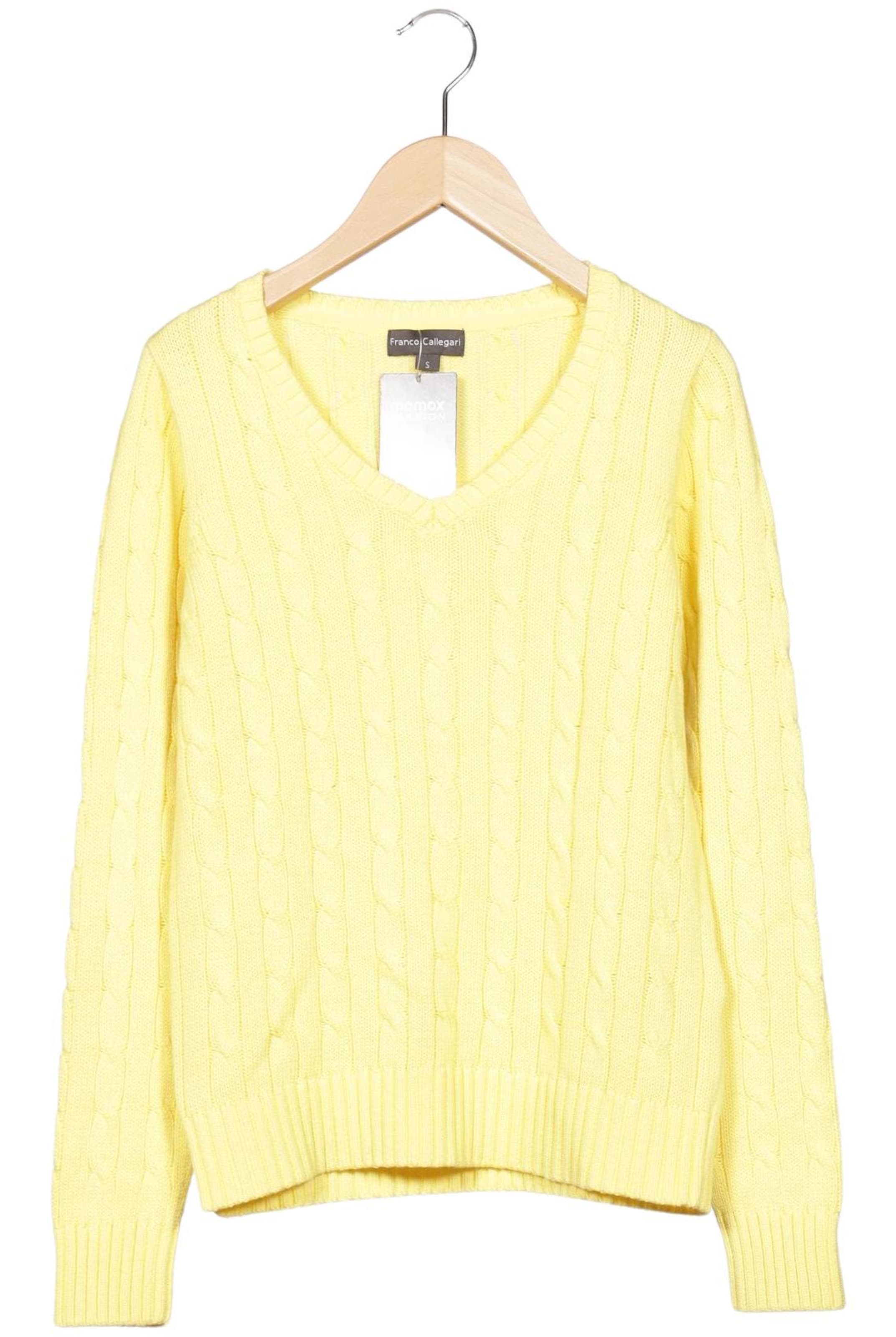 Franco Callegari Sweater & Cardigan in S in Yellow: front