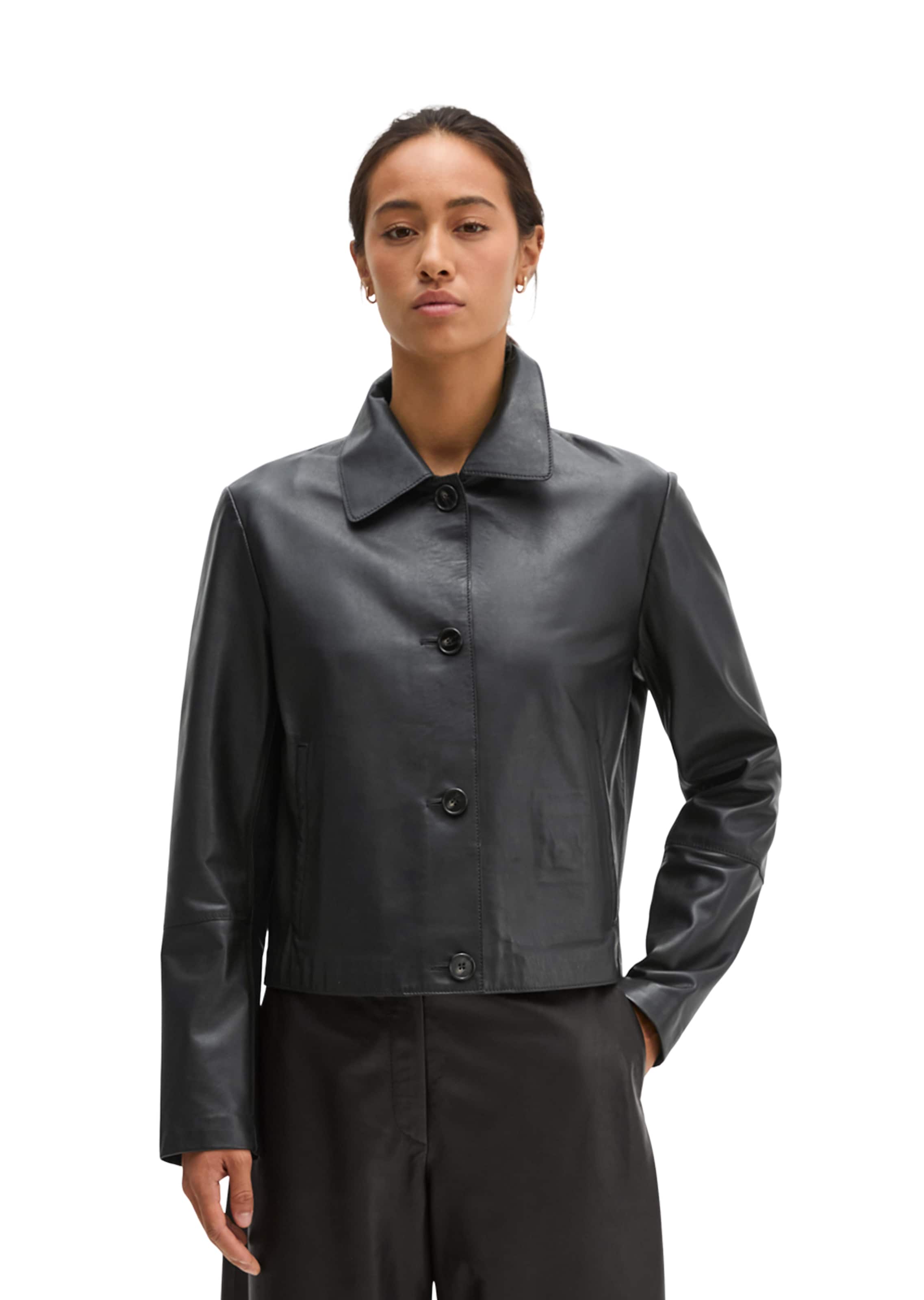 Marc O'Polo Between-season jacket in Black: front