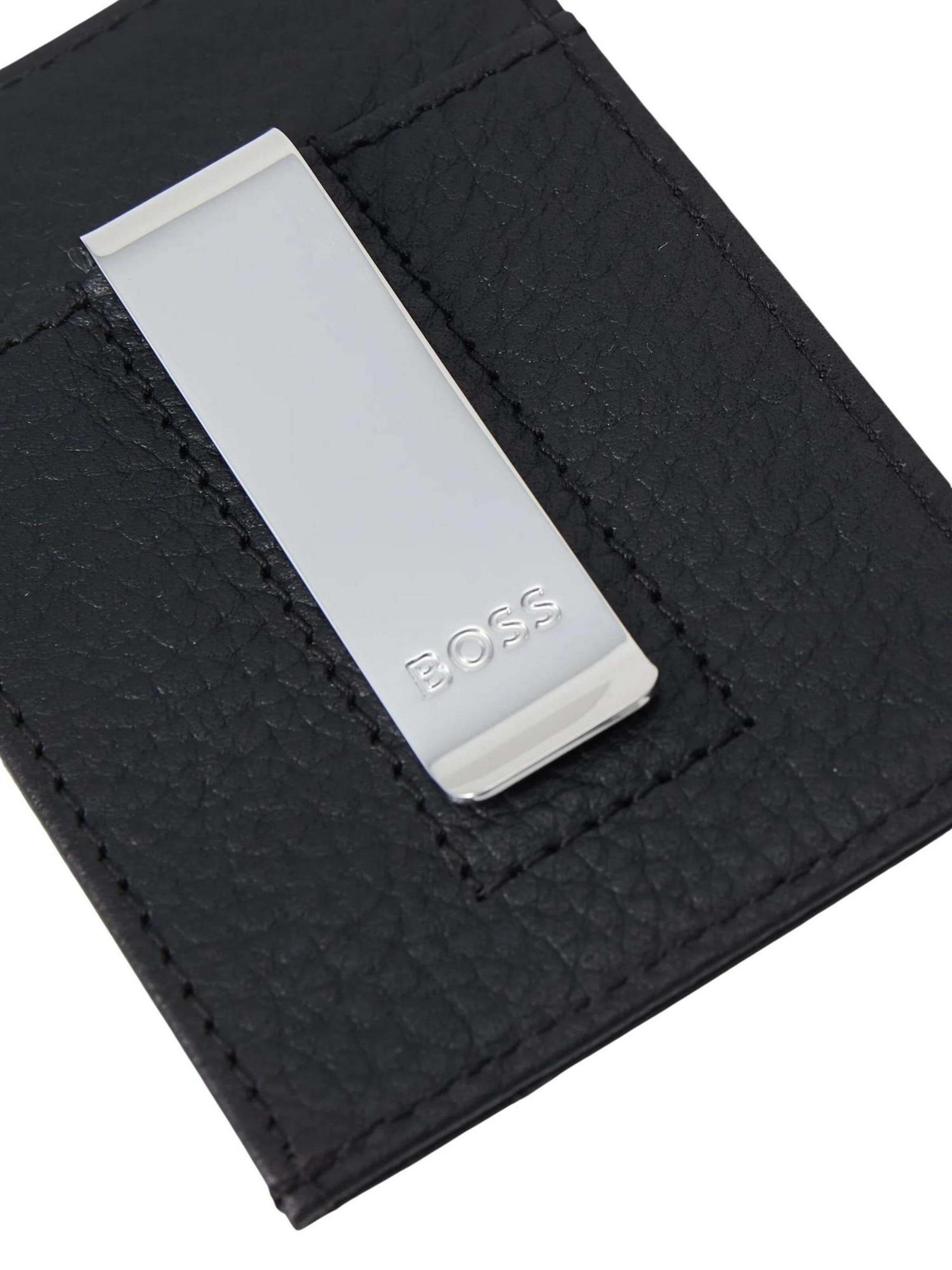 Portamonete 'New Crosstown M Clip 50529503' di BOSS in nero
