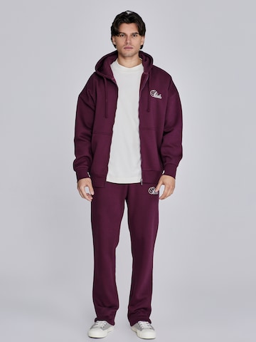 Loosefit Pantalon de sport SikSilk en rouge