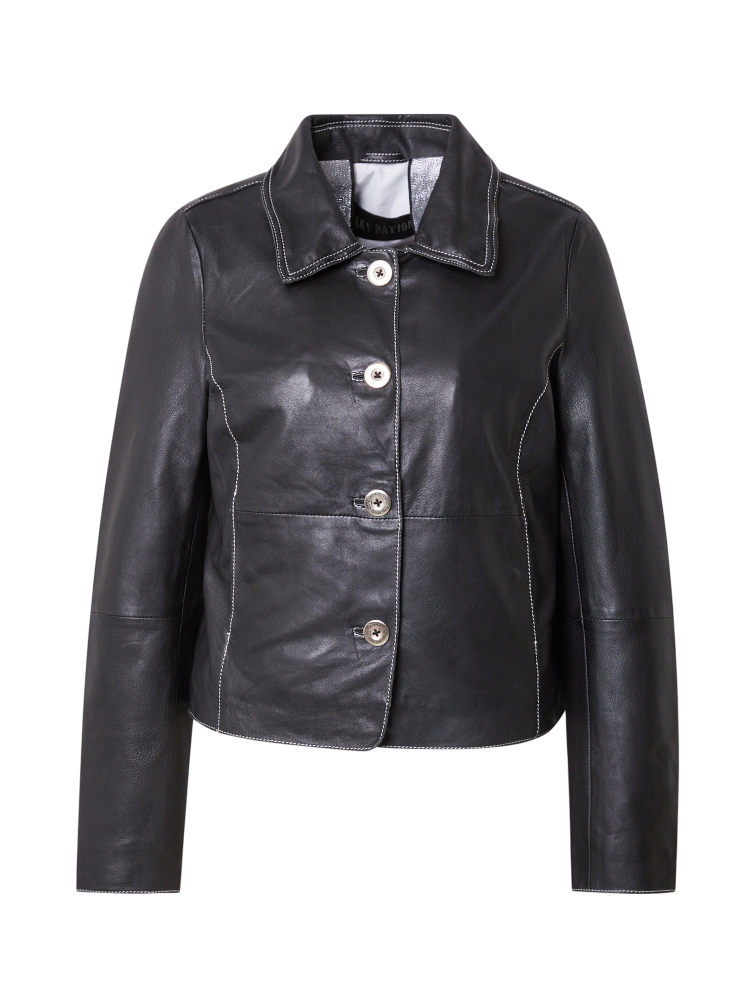 FREAKY NATION Jacke &#x27;Zest&#x27; in Schwarz: Vorderseite