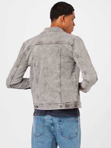 Denim Project Regular fit Between-Season Jacket 'Kash' in Grey