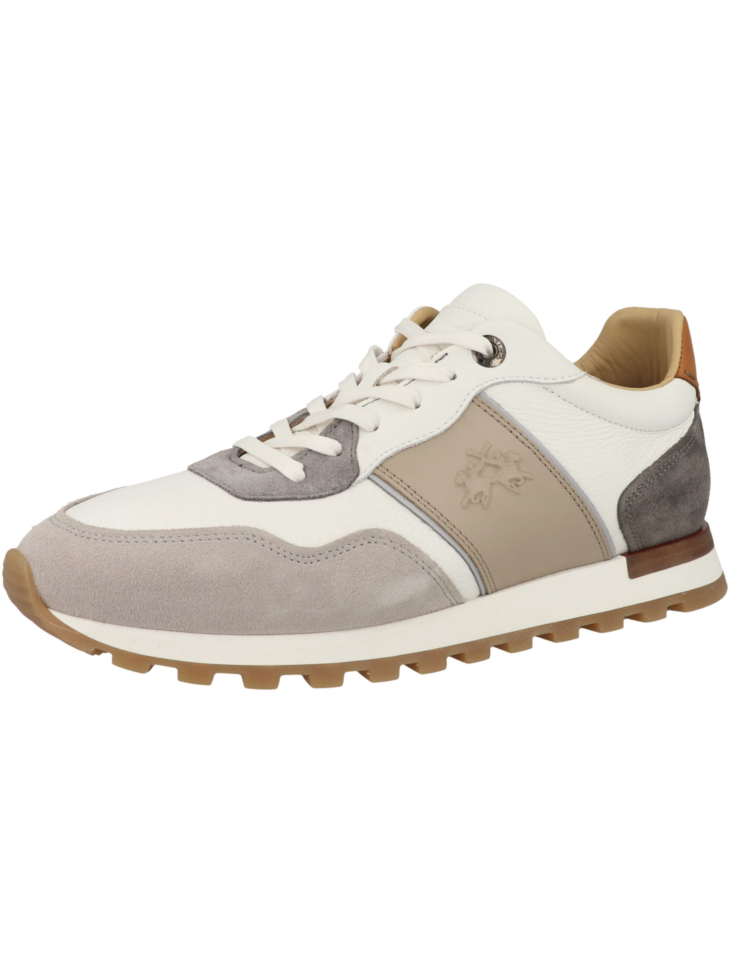 Baskets basses ' LFM261 ' La Martina en gris