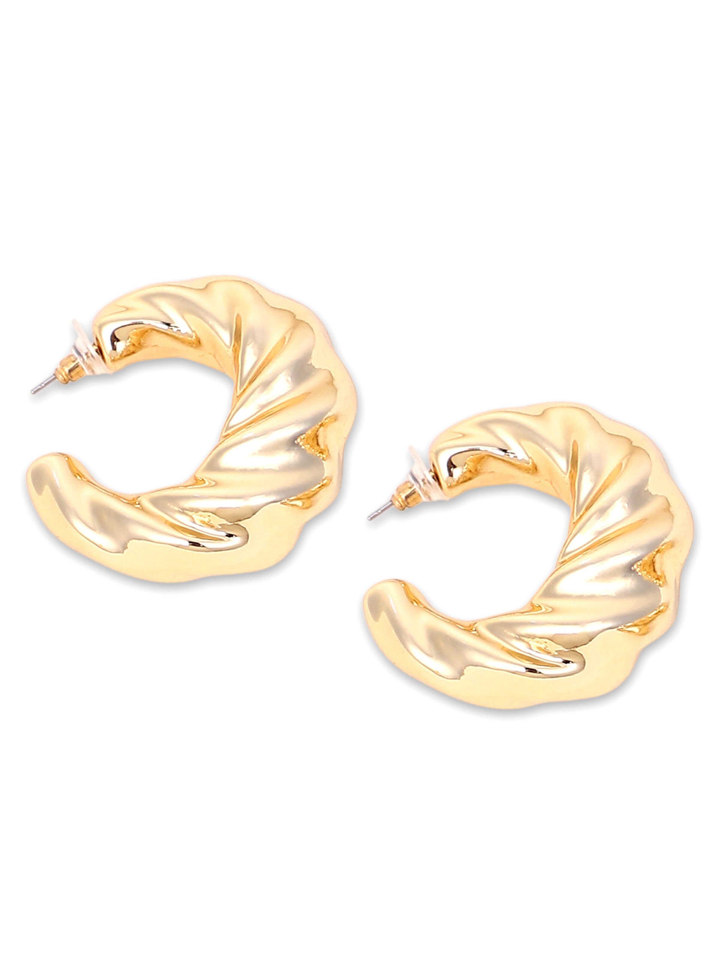 SOHI Kolczyki 'Thomasin' w kolorze złoty: przód