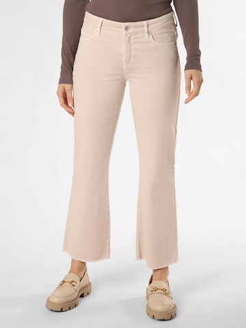 Cambio Boot cut Jeans 'Francesca' in Beige: front