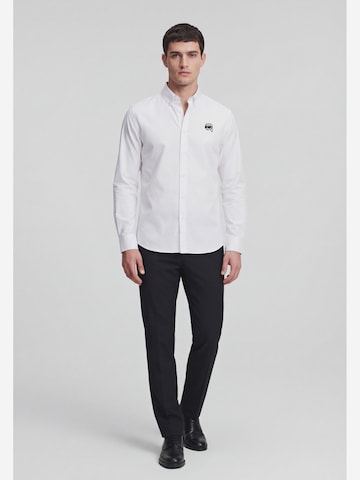 Karl Lagerfeld - Regular Fit Camisa em branco