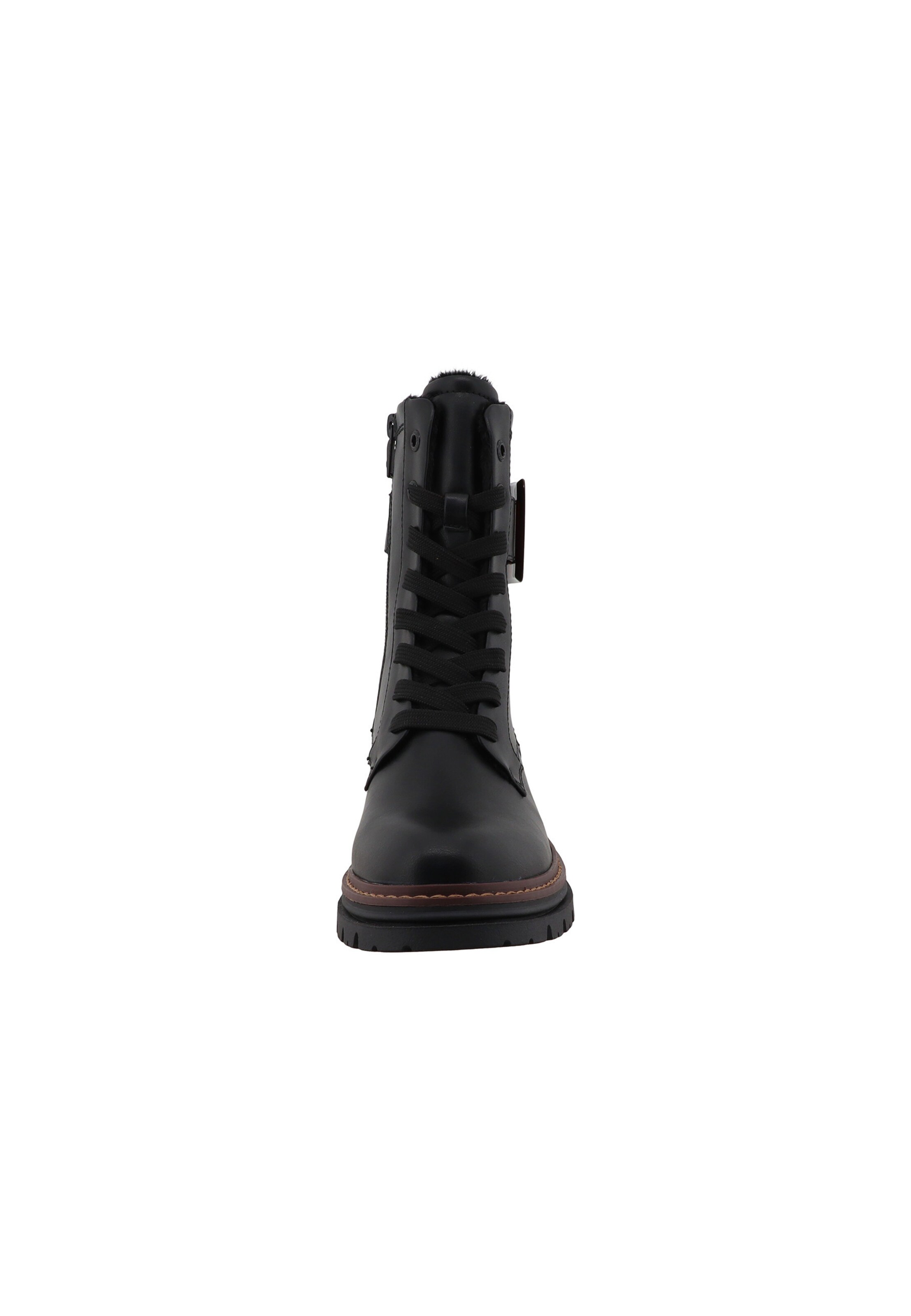 Stivaletto stringato di TOM TAILOR in nero