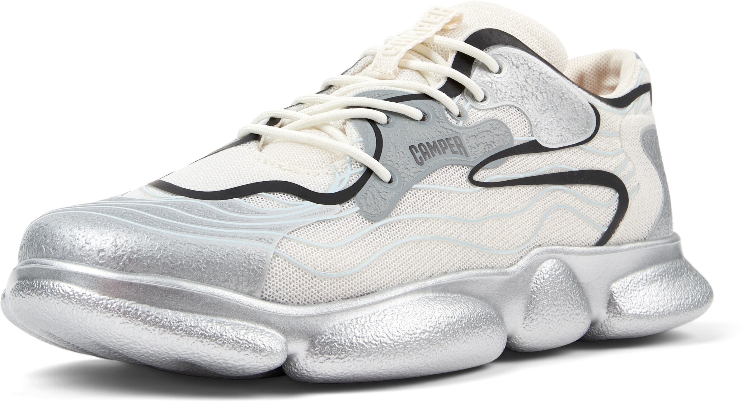 Sneaker bassa 'Karst' di CAMPER in beige: frontale