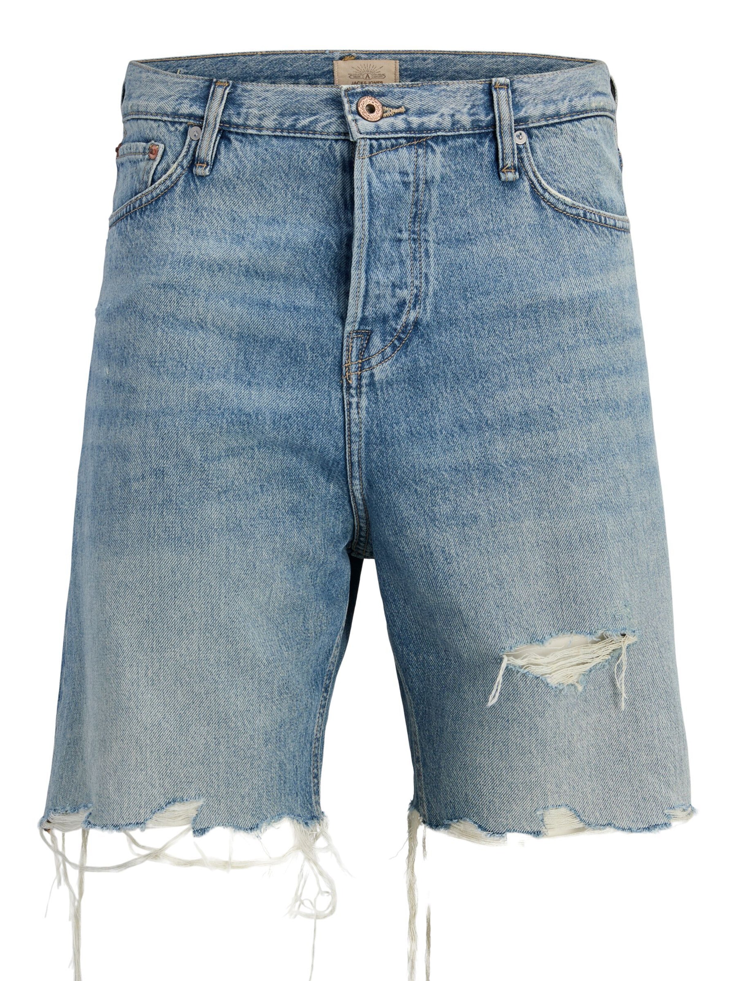 JACK & JONES Jean en 33 en bleu denim, Vue avec produit