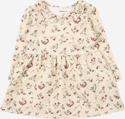 NAME IT Jurk 'NALINA' in de kleur Beige / Gemengde kleuren, Productweergave
