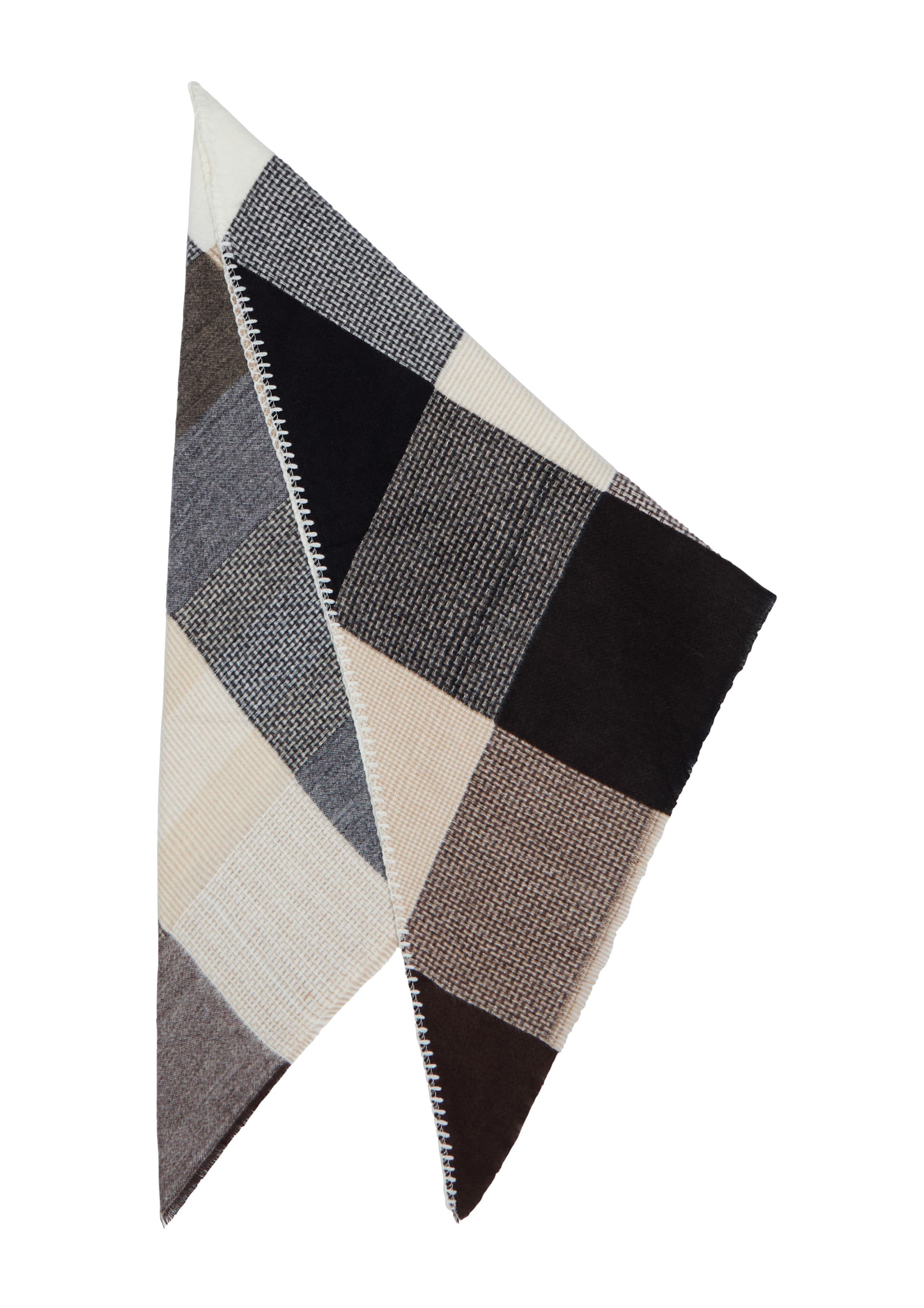 s.Oliver Schal in Schwarz: Vorderseite