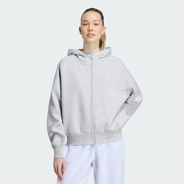 Veste de survêtement 'Soft Lux' ADIDAS SPORTSWEAR en gris