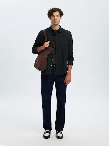 SELECTED Regular fit Риза 'SLHREGNoah' в зелено