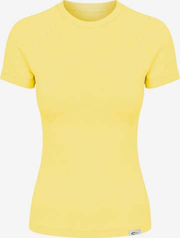 T-shirt ' Lyana ' Smilodox en jaune : devant