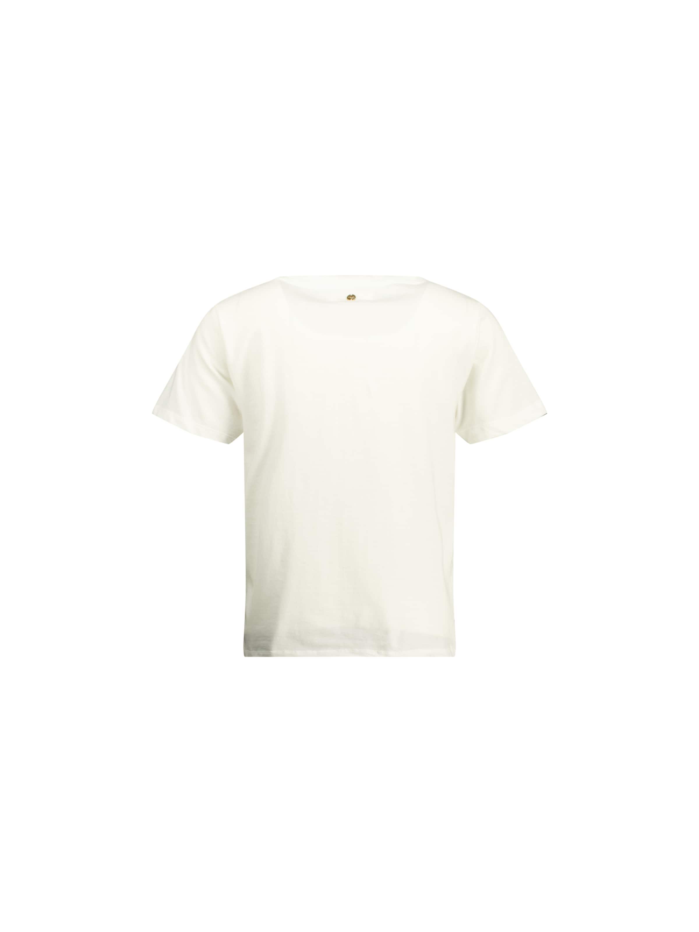 T-Shirt 'Cherry Hearth' Deeluxe en blanc