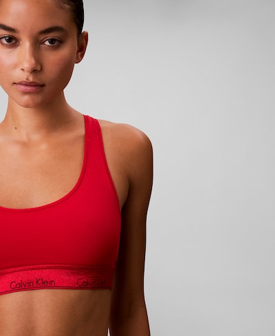 Calvin Klein BH in 70/A in rot, Produktansicht