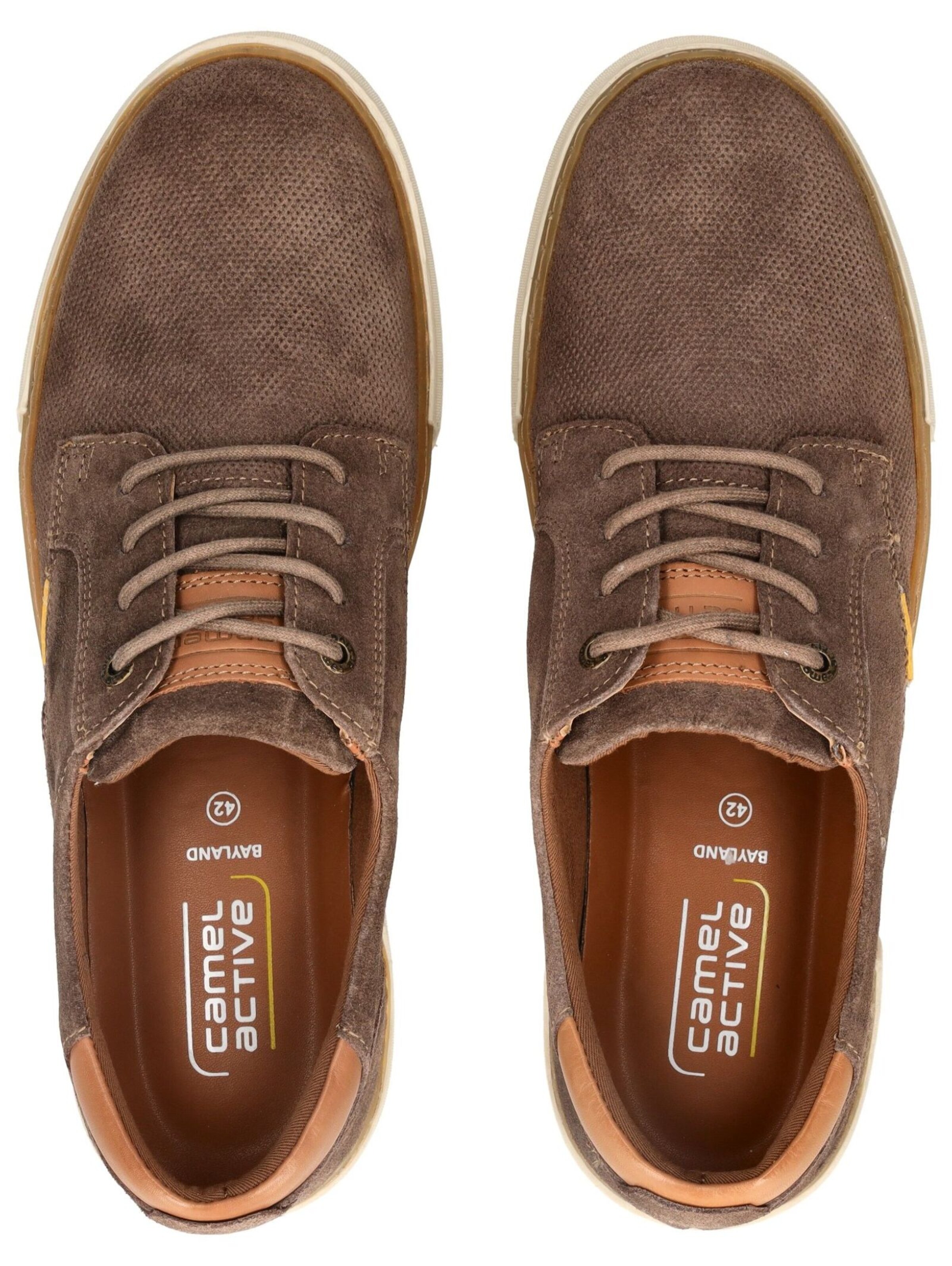 CAMEL ACTIVE Athletic lace-up shoe in Brown