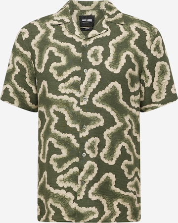 Only & Sons Comfort Fit Hemd 'ONSNOY' in Grün: Vorderseite