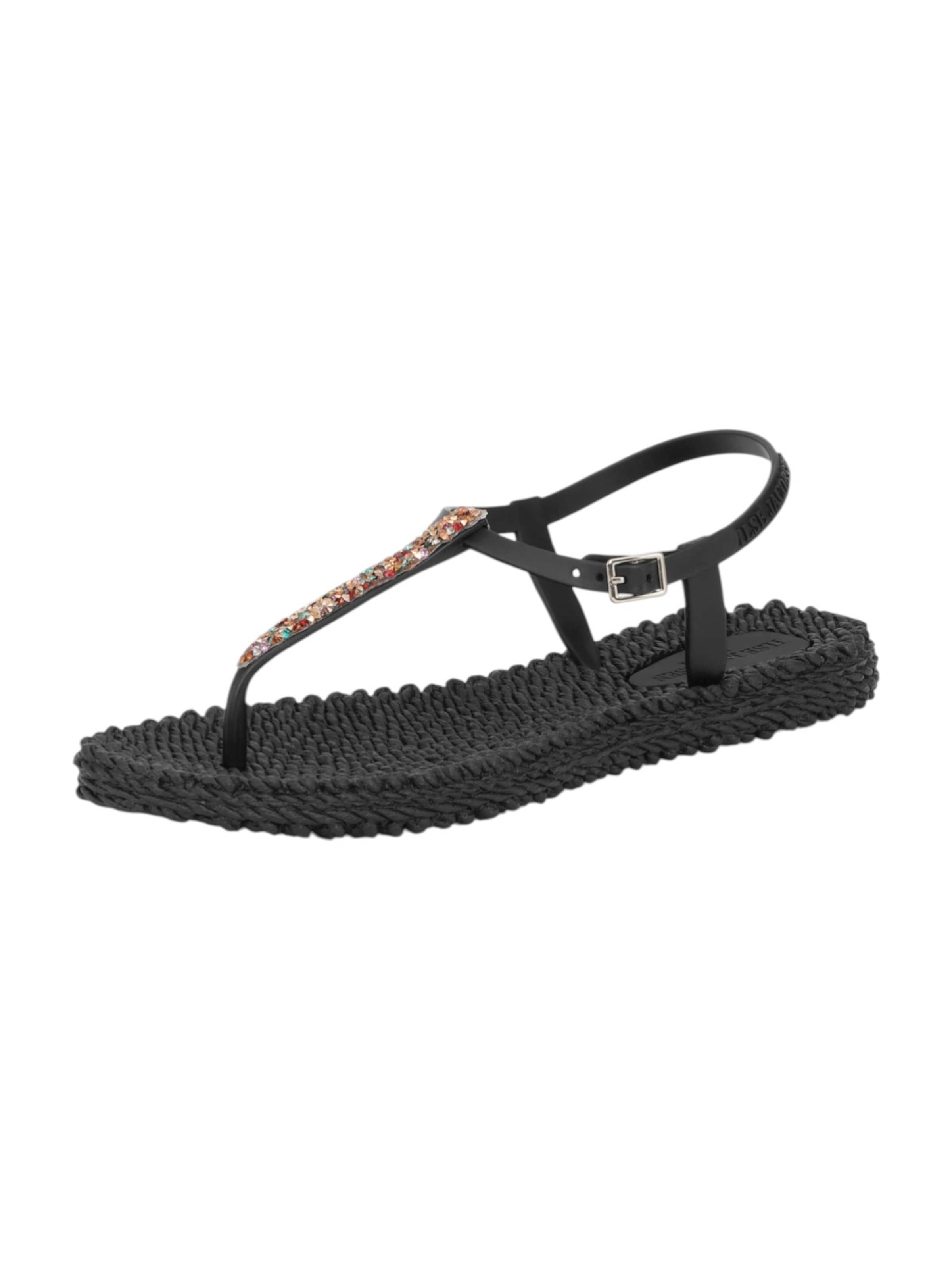 ILSE JACOBSEN T-bar sandals 'CHEERFUL10M' in Black: front