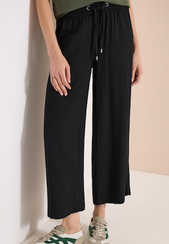 CECIL Loose fit Pants in Black