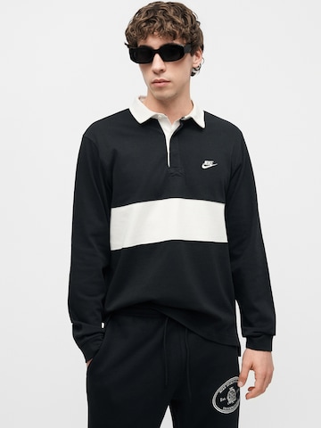 Nike Sportswear Paita 'CLUB' värissä musta