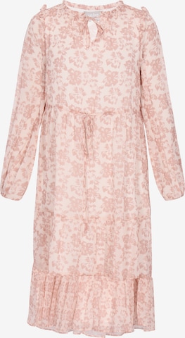 Usha - Vestido en beige: frente