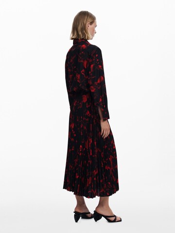 Desigual - Vestido camisero en rojo