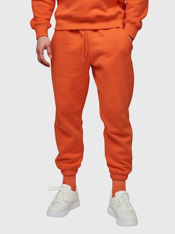 THE ODDS Regular Jogginghose 'Lounge Pants/ alphabet' in Orange
